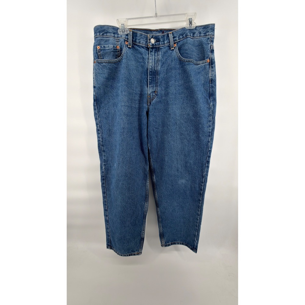 Levi Strauss 560 Jeans Mens 38x30 Blue Baggy Skater Dad Jean Y2K Style